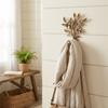 Golden Finish Zinc Zinc Alloy Wall Hooks Sturdy Zinc Zinc Alloy Decorative Hanger Set  Bedroom Decor