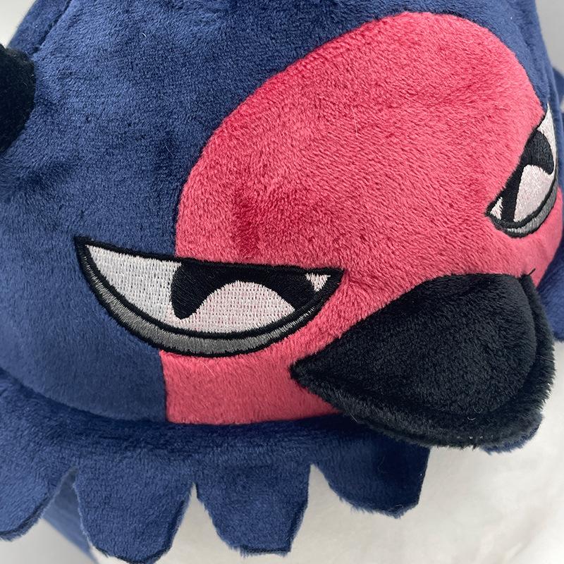 Black Clover Plusz Nero Black Clover Kruk Ptak Wypchana Pluszowa Lalka