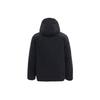 Converse Down Jackets Men's Dark Blue Hooded Moderate Puffer Jacket MCJ118-023