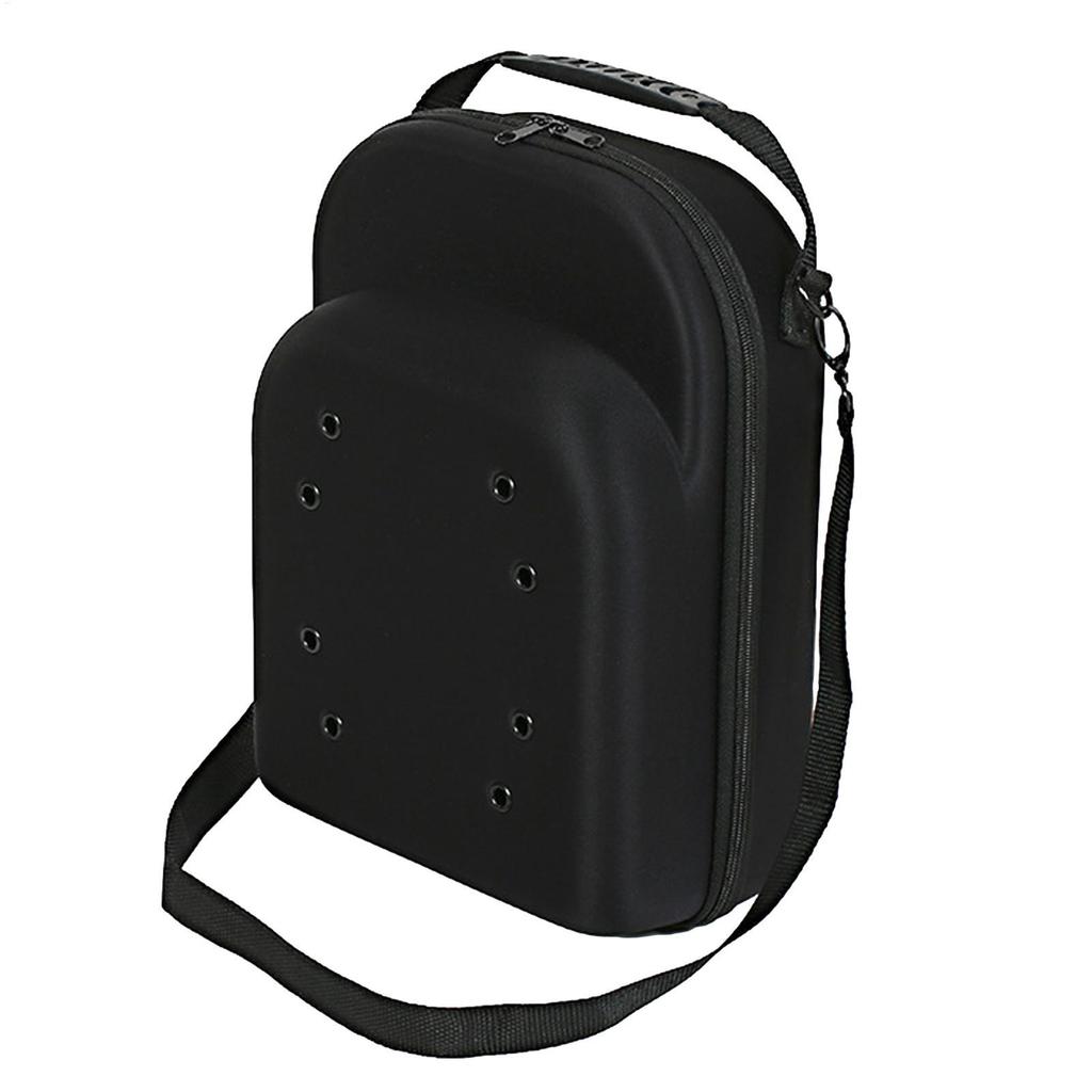 33X23X14CM Waterproof Hard EVA Hat Carrier, Baseball Cap Storage Case with Shoulder Strap & Carabiner, Protective Travel Box