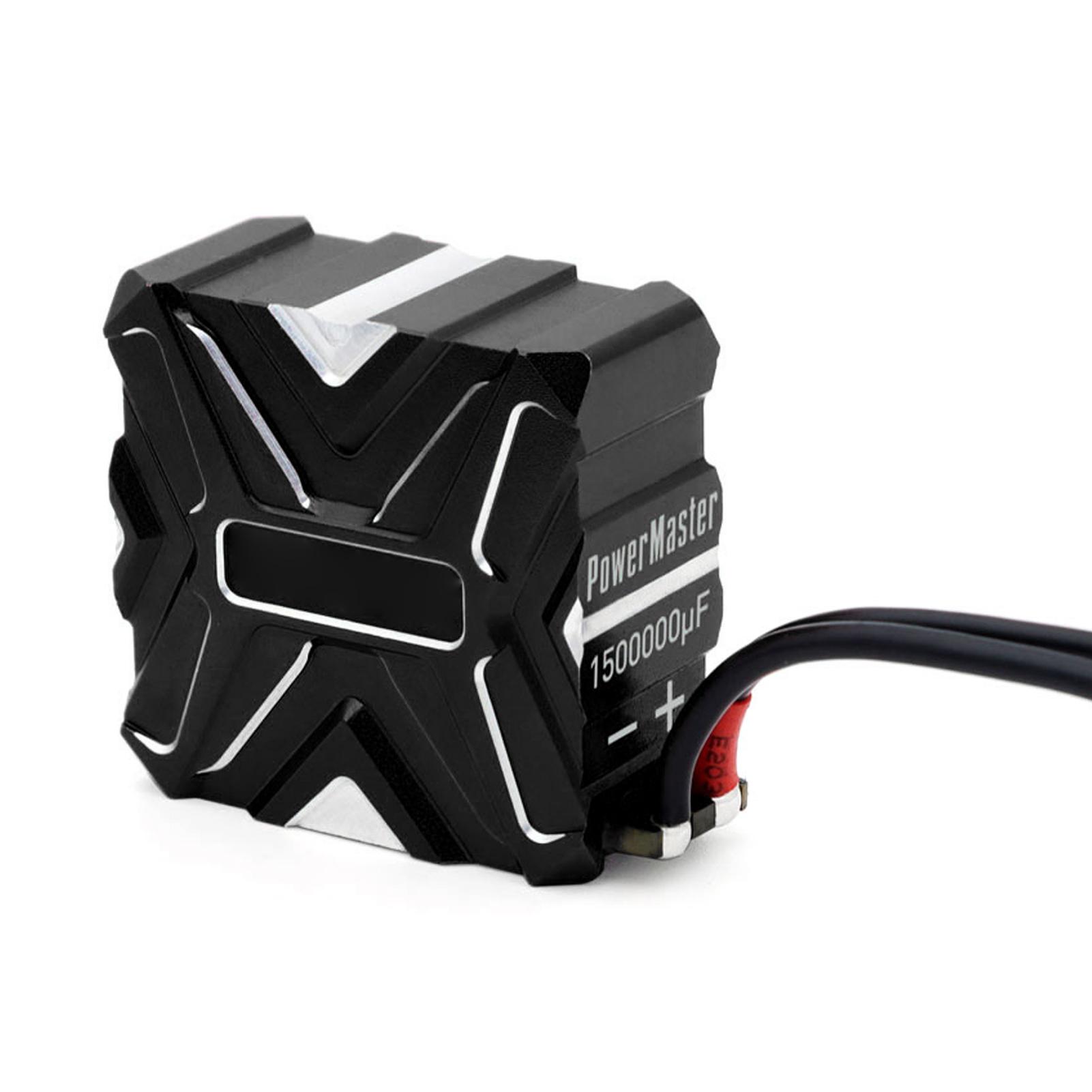 

1500000 Aluminum Capacitor for Brushless Motor, Fits 1Celsius10 Scale RC and Drift Cars