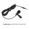 Wired Lapel Microphone Mini Speaker Mic Clip On Lapel Mic for Mobile Phone/PC Laptop For Recording