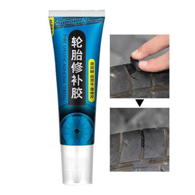 60ml Tire Repair Glue High Temperature Resistant Tire Repair Glue Sidewall Tire Repair Kit Strong Adhesive Bonding Glue for Cars