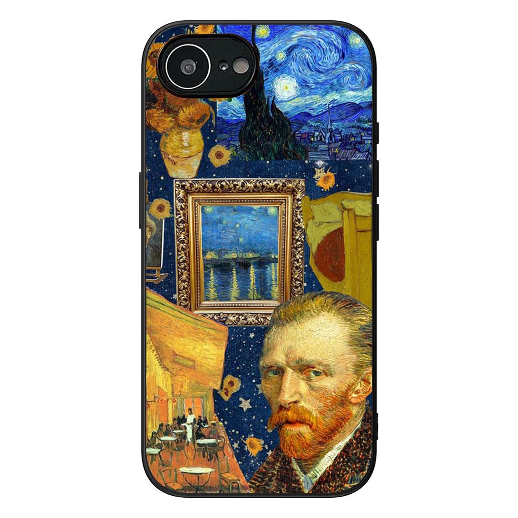 Van Sunflower Gogh Starry Night Painting Phone Case for Xiaomi Redmi Note 13 14 ProPlus Pro Plus 14C A4 13C Pro+ Note14 Cover