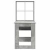 Concrete Grey Desk 122 x 67 x 145 cm Particleboard