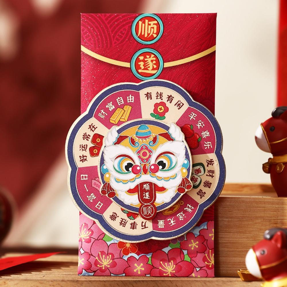 Paper 2026 Horse Year Red Envelope Cartoon Design New Year Money Envelope  Kids Gifting
