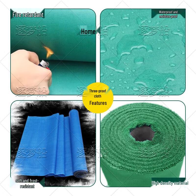 Triple-Proof Fiberglass Fire Retardant Fabric