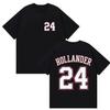2026 Hot Movie Heated Rivalry Hollander 24 Graphic T Shirts Mens Womens Vintage Fashion Cotton Short Sleeve Tshirt Streetwear