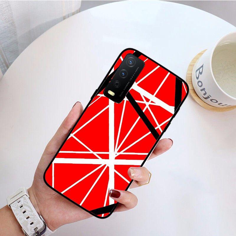 

Чехол для телефона Eddie Van Halen Graphic Guitar для vivo Y31 Y30 Y33S Y11S Y12S Y17 Y20S Y21S Y1S Y53S Y15 Y19 Y91C V23 Cases coque VIVO V23 5G
