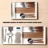 Utensil Organizer For Kitchen Cutlery Organizer Daily Drawer Divider Tray Rectangle Home Kitchen Spoon Fork Separation