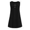 2026 Spring/Summer Women's Sleeveless Pleated Button-Up Vest Dress Pajamas