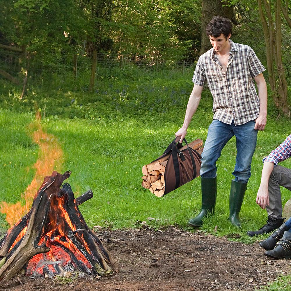 Wood Storage Bag, Firewood Sorting Bag, Logging and Transportation Bag, Sundries Sorting Bag