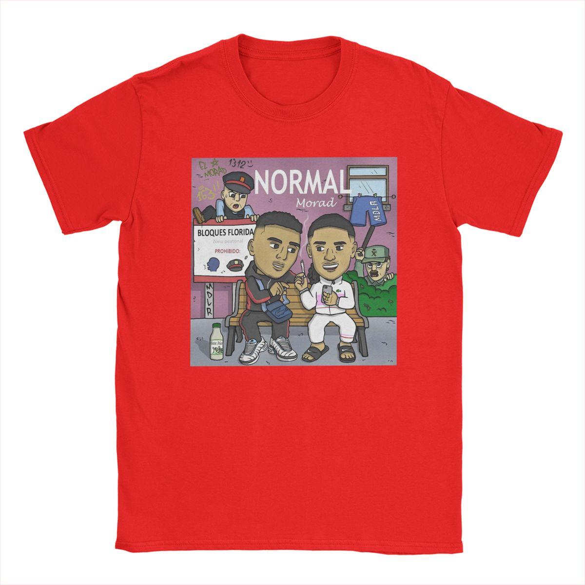 

Rapper Morad M.D.L.R T-Shirt for Men Vintage 100% Cotton Tee Shirt Crewneck Short Sleeve T Shirts Graphic Printed Clothes S