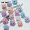 2Cm 10Pcs Charm Rose Polymer Clay Colorful Lover Acrylic Beads for Jewelry Making Diy Necklace Bracelets Earring Accessories New