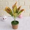 1Pc Plantas artificiais falsas perenes à prova d'água para casa, hotel, decoração imarcescível