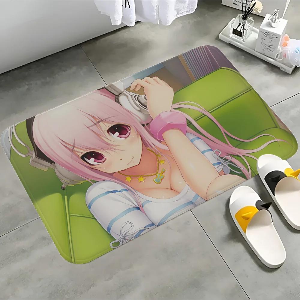 VIKAMA Adorable Anime Style Decorative Rug Suitable For Living Rooms Hallways And Games Rooms Home Decor