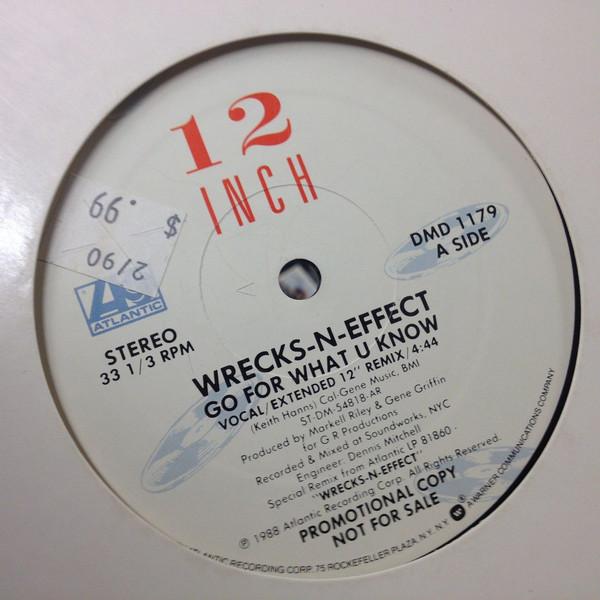 

12inch Record WRECKS-N-EFFECT - Go For What U Know DMD1179 Atlantic 1988 US Rap & Hip-Hop/R&B Used