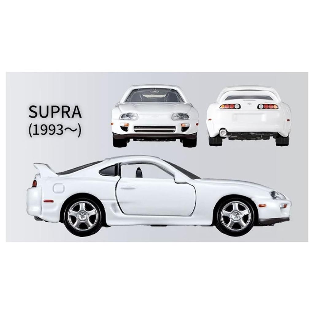 TAKARA TOMY Tomica Premium Toyota SUPRA 3 MODELS Collection Diecast Car Toy 6 and (Ages Up)