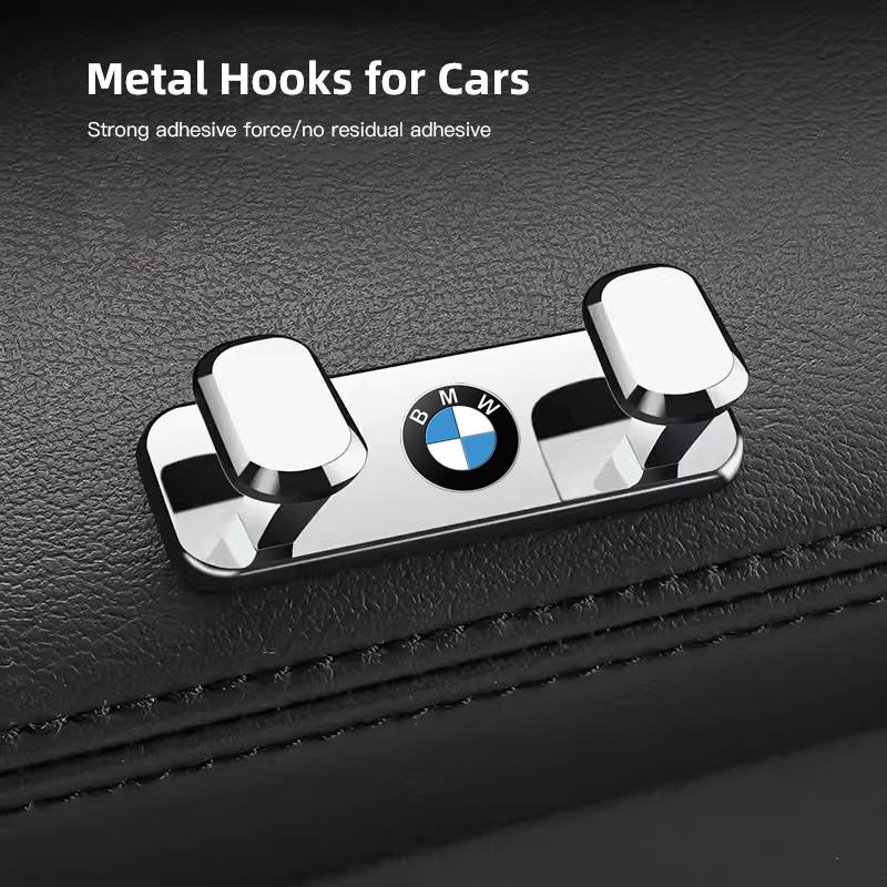 Zinc alloy Car Hook Randomly Pasted Storage Bracket Sticker For BMW X1 X3 X4 X5 E46 E90 F20 E60 E39 F10 M1 M2 M3 M5 M6 E87 M E36 TC9