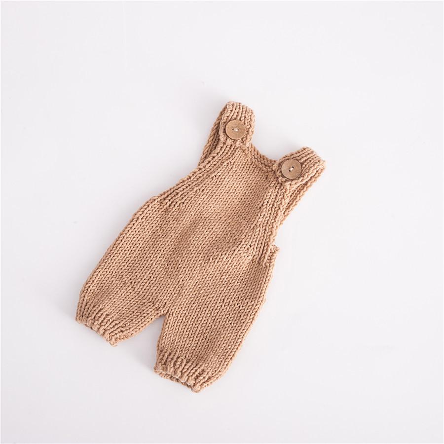 

Newborn Knit Wool Photography Romper Outfit Newborn хакі