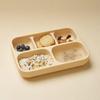 Edison Silicone Suction Meal Tray - 5 Sections