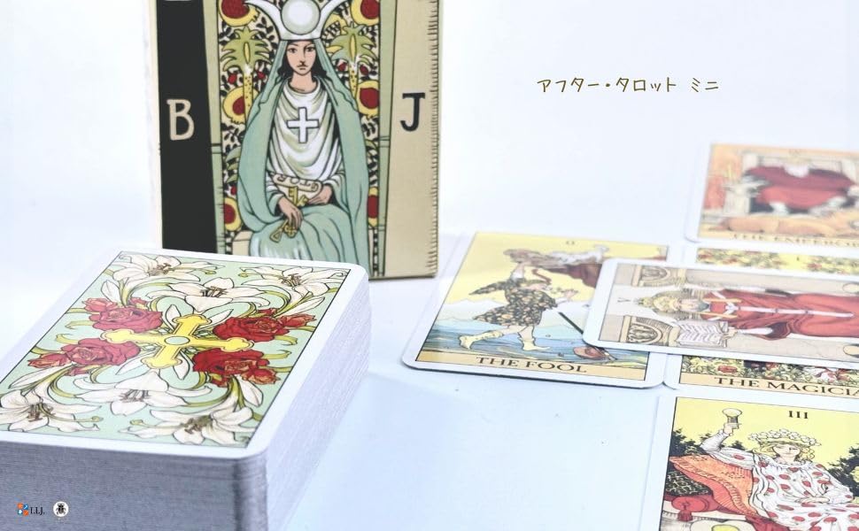 Tarot Cards 78 Cards Waite Edition Miniature Tarot Fortune Telling Tarot Mini After Tarot Japanese Instruction Manual Included I.I.J [After MINI]