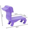 Dachshund Wine Bottle Holder Solid Color Wine Bottle Support Holder Decoration Rack Cute Home Decoration