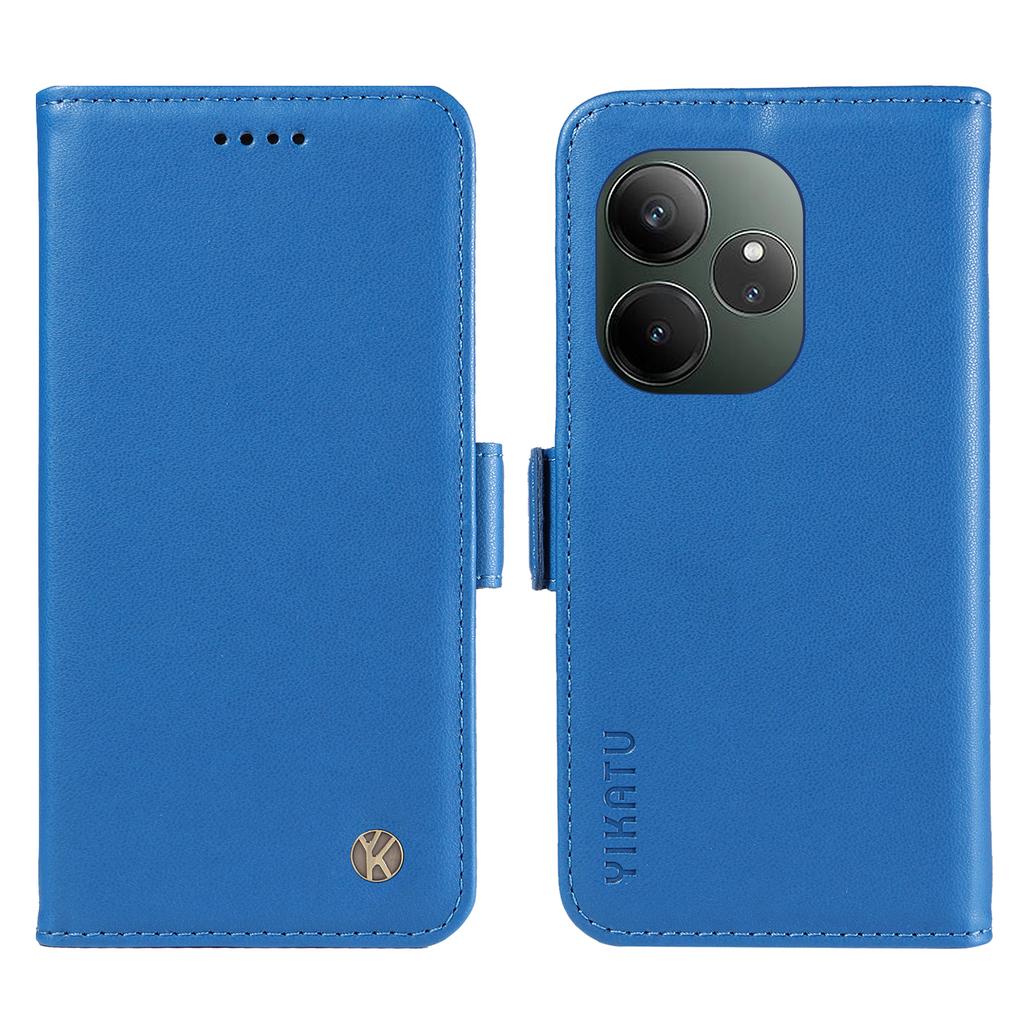 YIKATU YK-003 For Realme GT 6 5G Case Wallet Flip Shockproof PU Leather Phone Cover