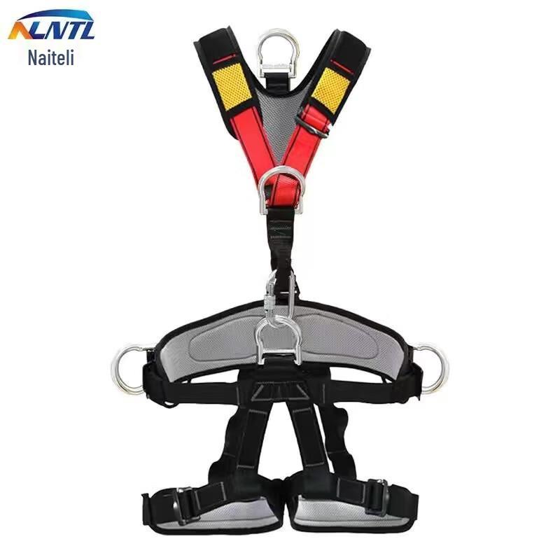 NLNTL Full Body 5-Point Safety Harness for High Altitude Work & Rescue Adjustable