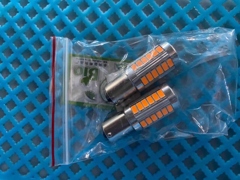 Turn Signal Light 12V 33SMD 7000K White Brake Reverse Parking Lamps P21/5W 1156 Ba15s 1157 Bay15d For Car LED Bulbs