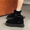 Fashion Women Winter Boots Thick Plush Winter Cotton Shoe Outdoor Non Slip Platform Snow Boots for Women Fur Warm Ankle Boot Botas Mujer