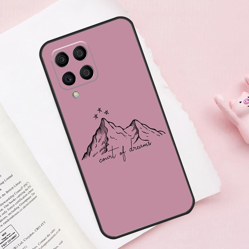A Court Of Mist And Fury Case For Samsung Galaxy M15 M35 M55 M51 M31 M21 M11 M16 M36 M56 M53 M12 M32 M52 M14 M34 M54