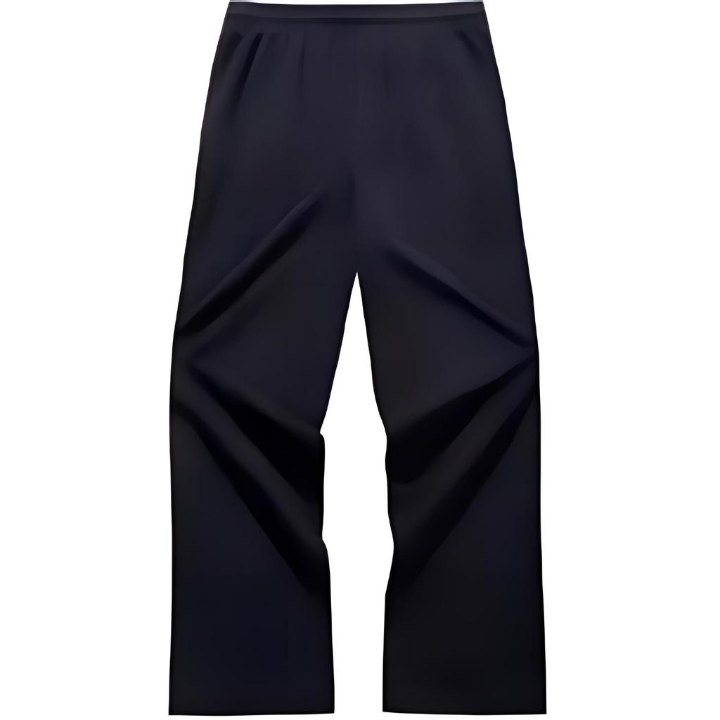 Anta Comfortable Solid Color Lace-Up Casual Pants Women bottoms Black 962448303-2