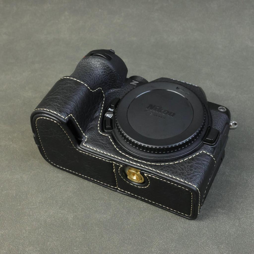 SIUTATDSH PU Leather Camera Case for Nikon Z5 Z5 and Mark II Includes a camera and portable tripod and includes battery II, II, M2, Cameras. holder,