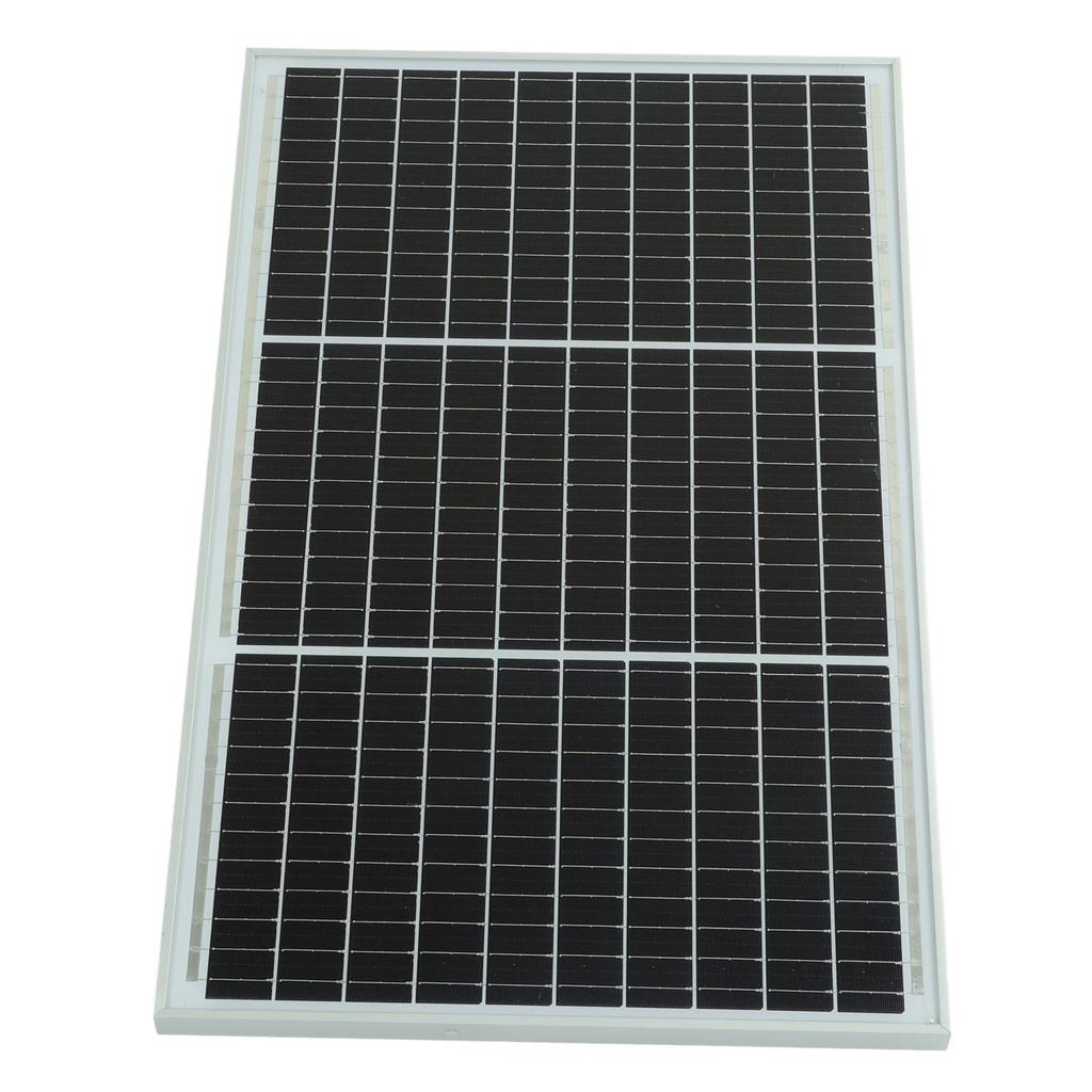 Monocrystalline Solar Panel 40W 18V High Conversion Efficiency Waterproof Universal for Car Boat Tra
