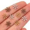 100pcs/lot Vintage Flower Bead End Caps Bead Caps Spacer Beads For Jewelry Making DIY Necklace Bracelet Earrings Accessories