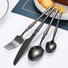 30/40/60pcs Flatware Set Stainless Steel Dinnerware Tableware Knife Fork Coffee Spoon Kitchen Dinner Cutlery Dishwasher Safe