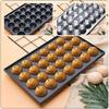 Zerodeko Takoyaki Pan, 28 Takoyaki Maker Baking Pan Japanese Octopus Meatball Grill Pan Egg Mold Tray Plate for Home Kitchen Cake Cooking Tool