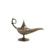 Aladdin's Lamp Alloy Incense Burner - Small Auspicious Cloud Design for Long-lasting Agarwood & Sandalwood Aromatherapy