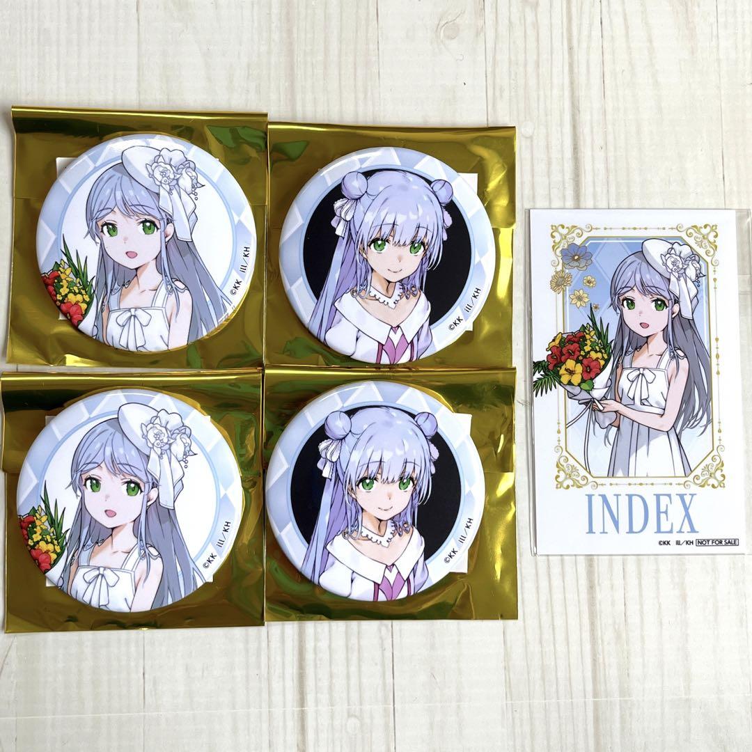 

[USED] Index A Certain Magical Index Can Badge Instax Original Illustration