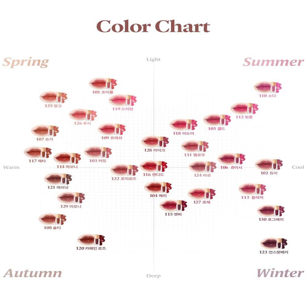 Laka Fruity Glam Tint Mini 30Color