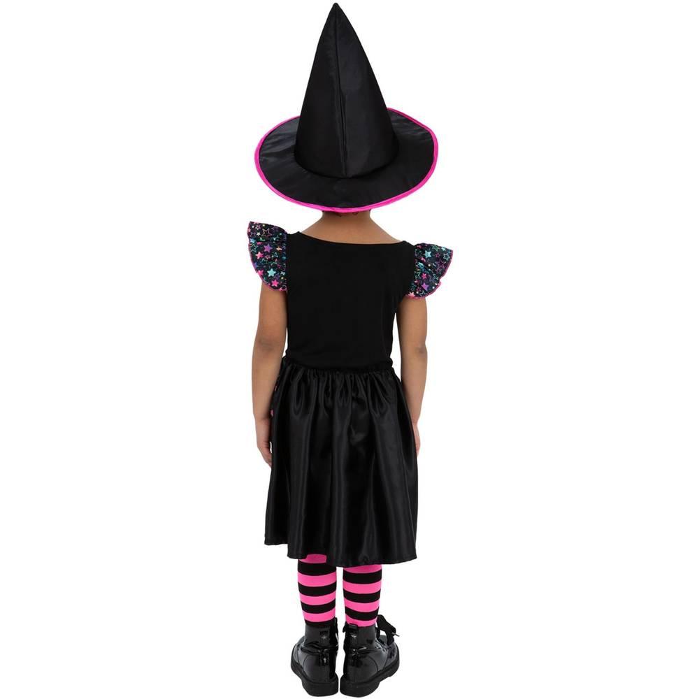 Smiffys Girls Star Witch Polyester Costume Set
