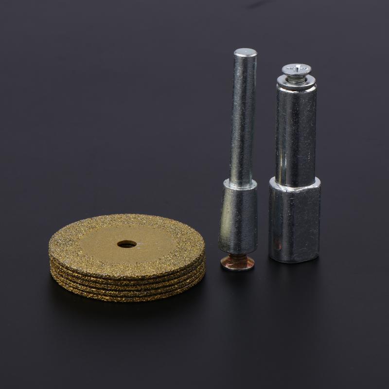 5/6Pcs 40Mm Mini Cutting Disc For Marble Andjade Cutting Accessories Diamond Grinding Wheel Circular Saw Blade