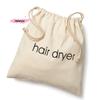 M-Travel Hair Dryer Cloth Bag Hair Diffuser Hairdryer Bag Drawstring Closure Cover Canvas Storage Belt Mouth Drawstring Dust Bag