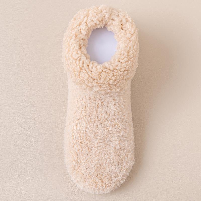 1/10 Pairs Autumn and Winter Coral Fleece Warm Floor Socks Home Cute Sweet Ladies Plus Fleece Socks