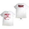 T-shirt Blanc Nouveau Slipknot Chaise Graphique Unisexe