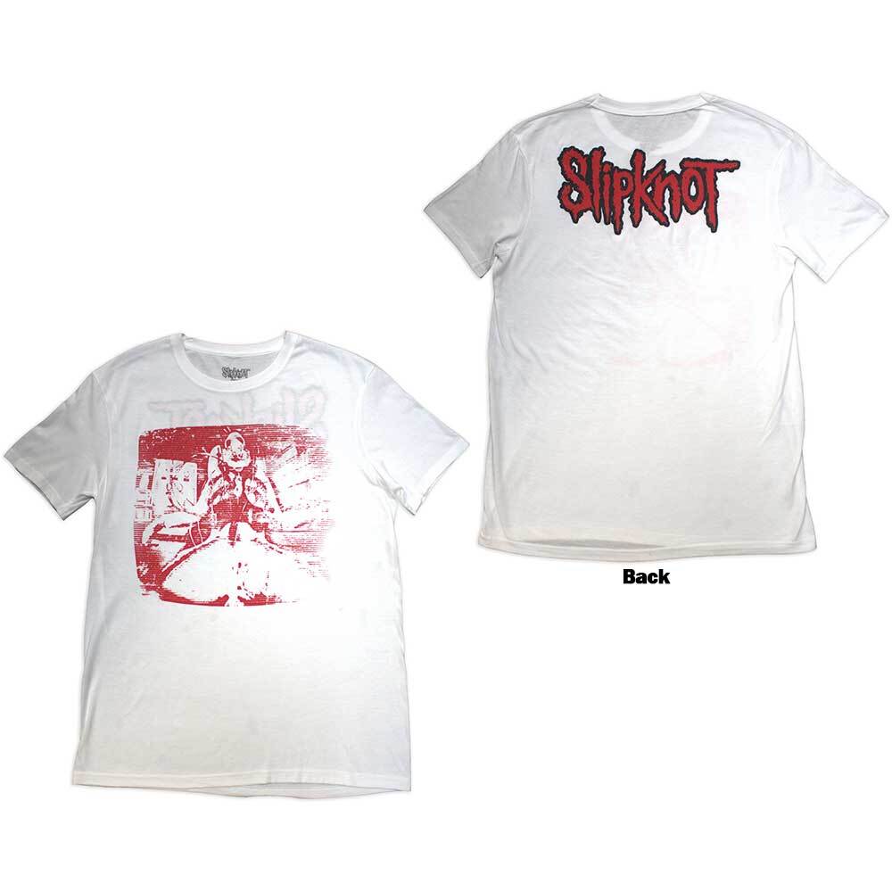Slipknot Chair Graphic T-Shirt White New Unisex T-Shirt XXXL