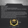 Autocollant Métallique de Carrosserie Latérale Arrière pour Chevrolet Cruze Silverado Traverse Spark Equinox Sail Onix Malibu Captive Aveo