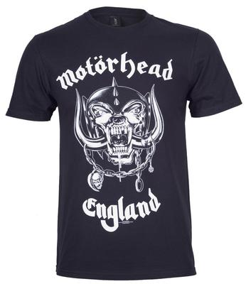 T-shirt Motorhead Inghilterra Maglietta Black Metal Musica Rock Ufficiale Nuovo