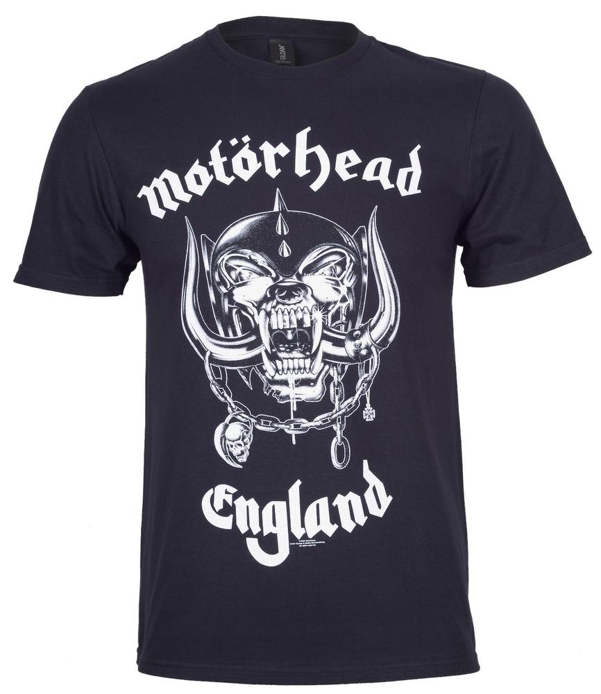Motorhead T Shirt England Tee Black Metal Rock Music Official New